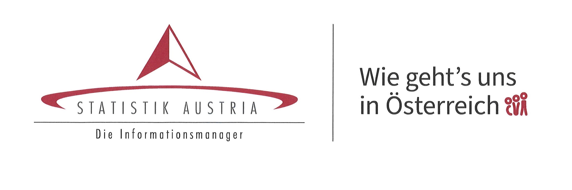 Logo Statistik Austria - Wie geht's uns in Österreich