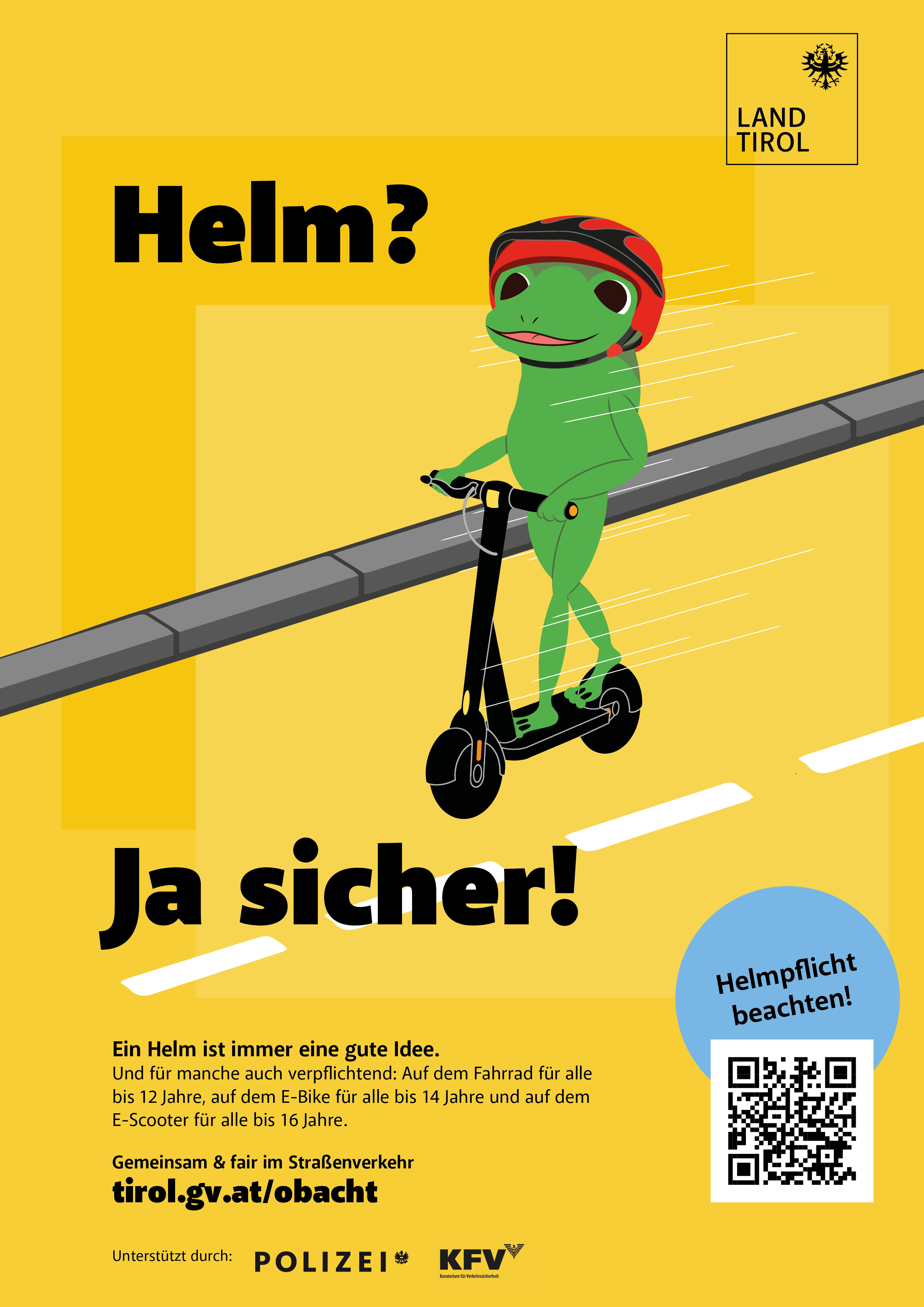 Sujet: Helm? Ja sicher!