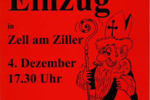 Plakat Nikolaus Einzug