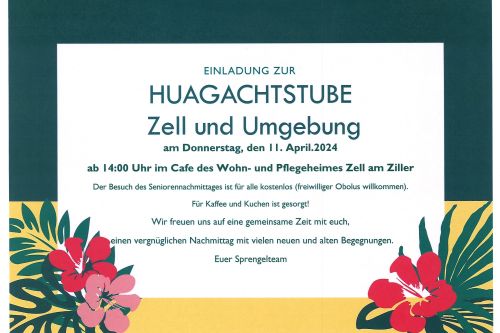 Plakat Huagachtstube